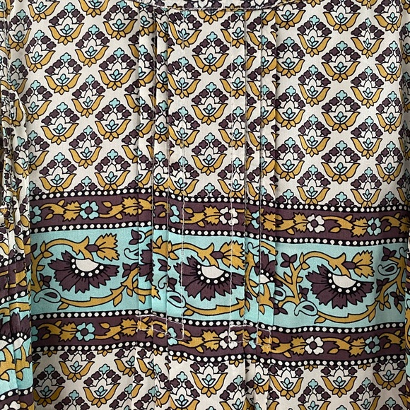 stunning LOLA Silk Maxi Dress Sz L - Picture 4 of 6